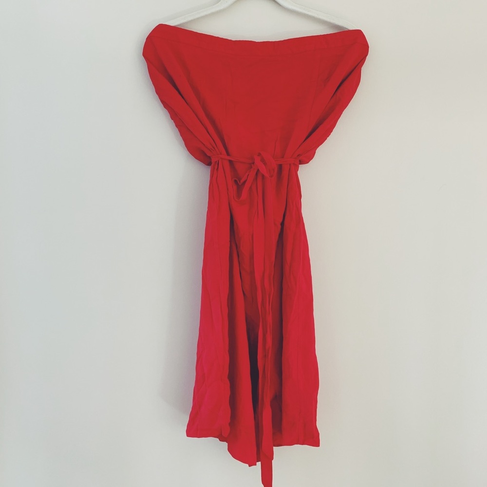GAP NWT Strapless Column Sundress